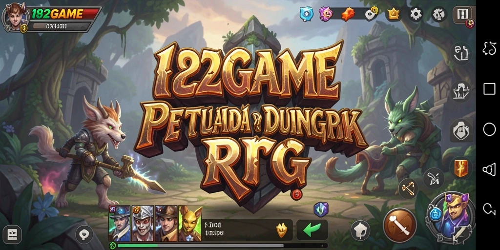 Screenshot gameplay <strong>182GAME</strong> menampilkan pertempuran seru dan karakter yang penuh warna.
