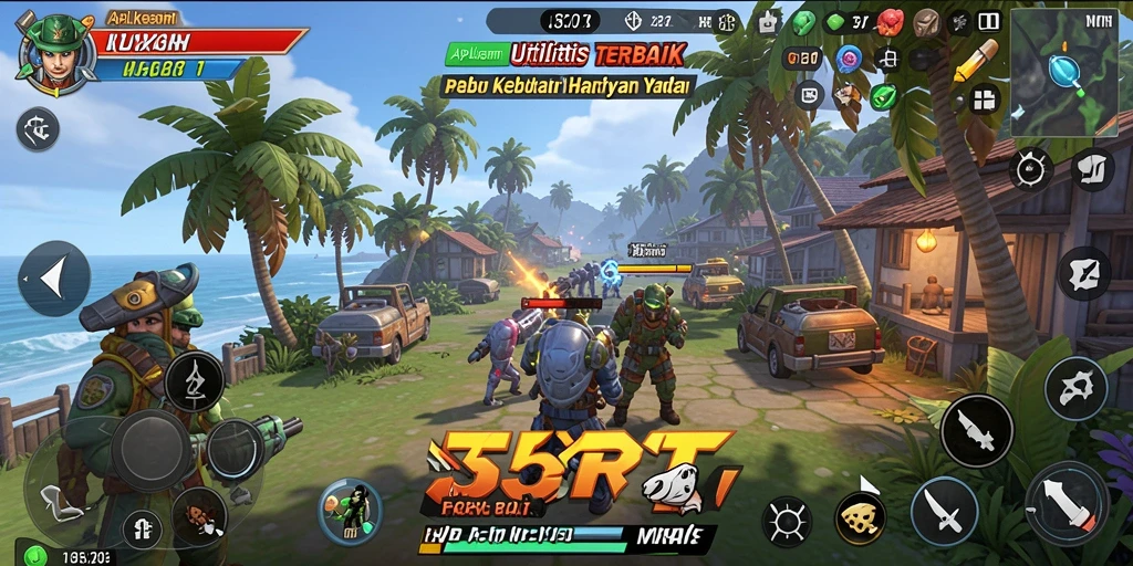 Screenshot utama 55RT menampilkan antarmuka pengguna yang sederhana dan fungsional.