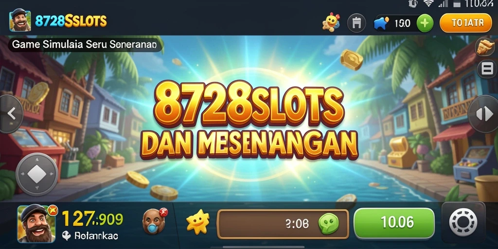 Tampilan gameplay menarik dari 8728SLOTS dengan banyak pilihan mesin slot.
