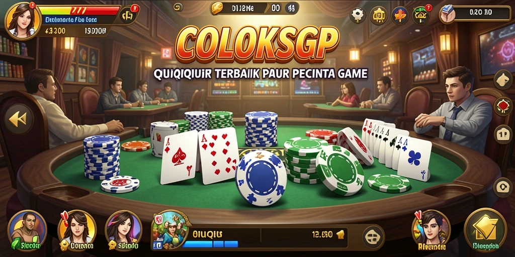 Gameplay seru QiuQiu di COLOKSGP yang menarik.
