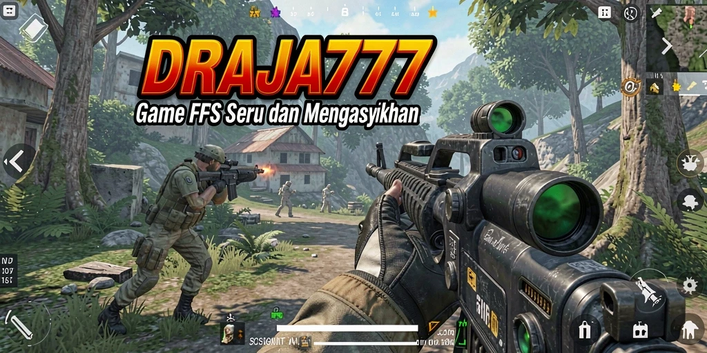 Gameplay DRAJA777 yang mendebarkan dalam aksi tembak-menembak.