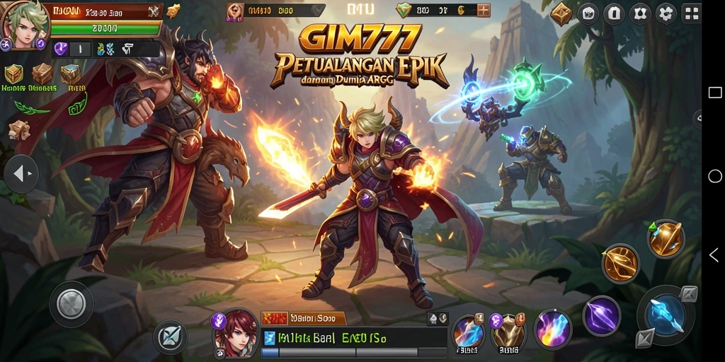 Tampilan gameplay ARPG yang memukau di GIM777.
