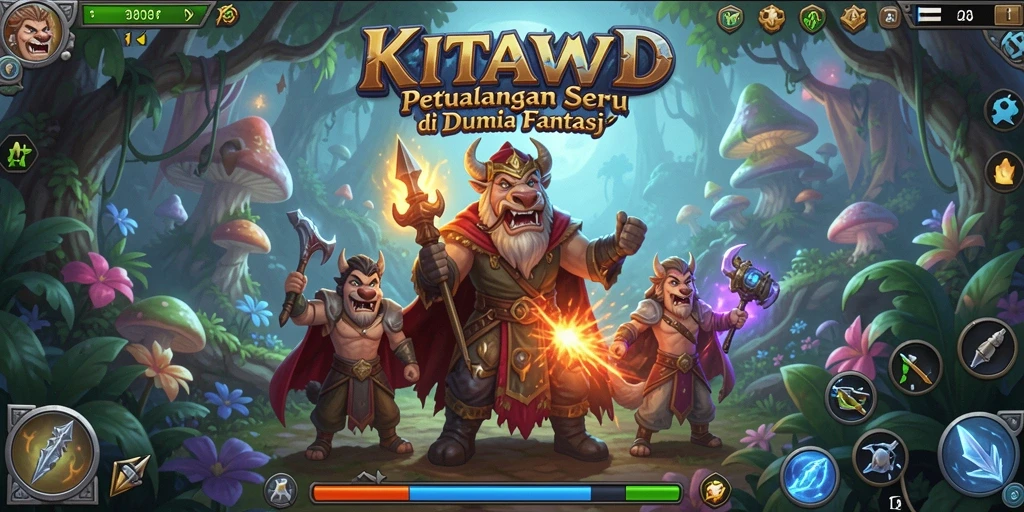Tangkapan layar dari gameplay KITAWD menampilkan aksi petualangan yang mendebarkan.