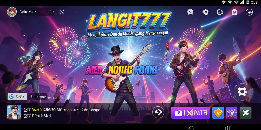 Tampilan gameplay LANGIT777 yang penuh warna dan interaktif.