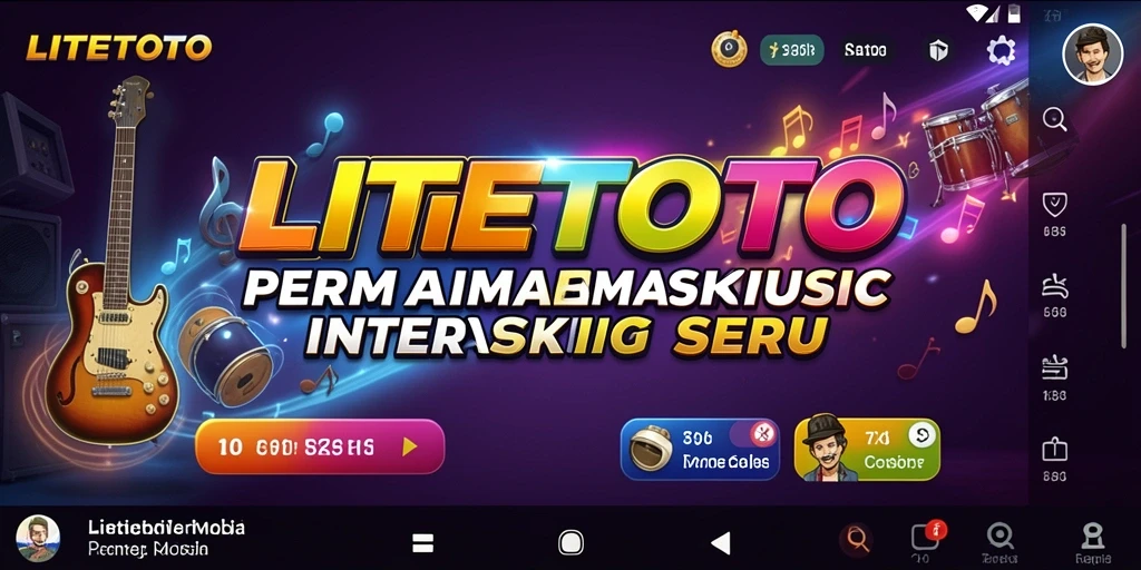 Tampilan gameplay interaktif LITETOTO yang menarik.