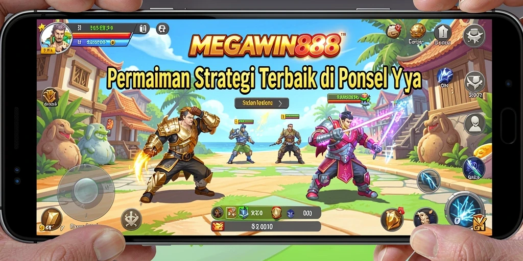 Tampilan gameplay seru dan strategis dari MEGAWIN888.