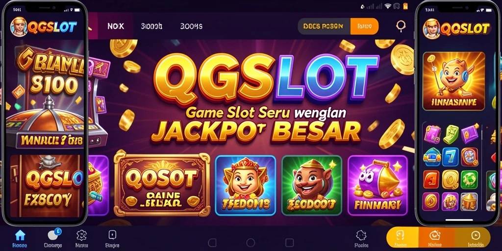 Screenshot utama QQSLOT menampilkan menariknya gameplay Slot.