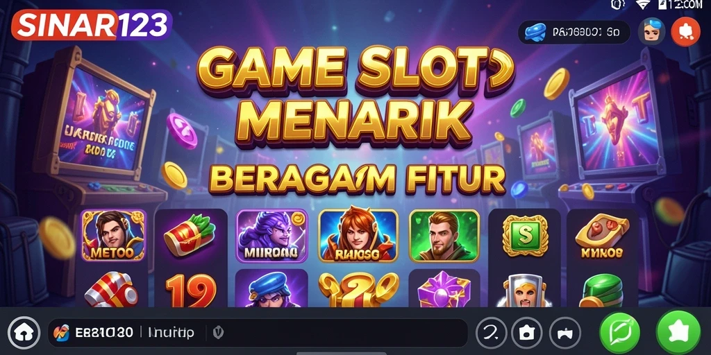 Screenshot utama SINAR123 menampilkan gameplay Slot yang seru dan interaktif.