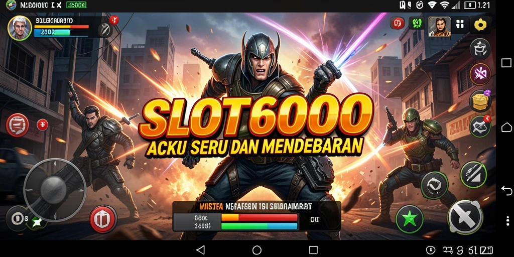 Gameplay SLOT6000 yang seru dengan aksi cepat dan grafis yang memukau.