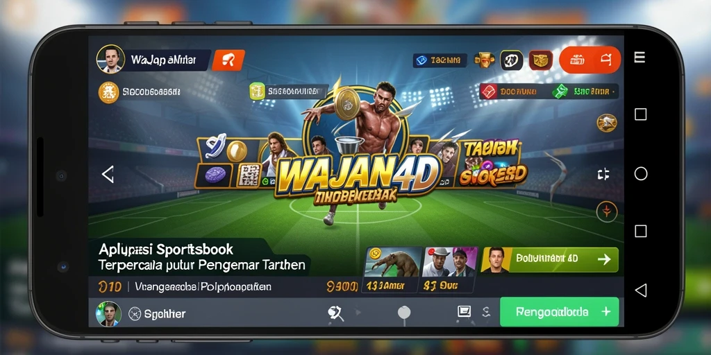 Tampilan screenshot WAJAN4D dengan fitur taruhan olahraga yang menarik.