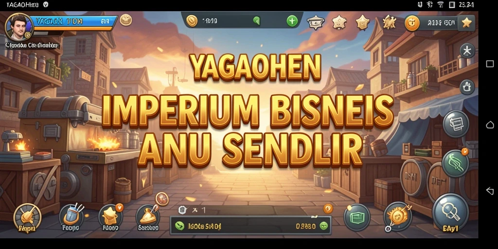 Screenshot utama YAGAOHEN menampilkan gameplay Tycoon yang menantang.