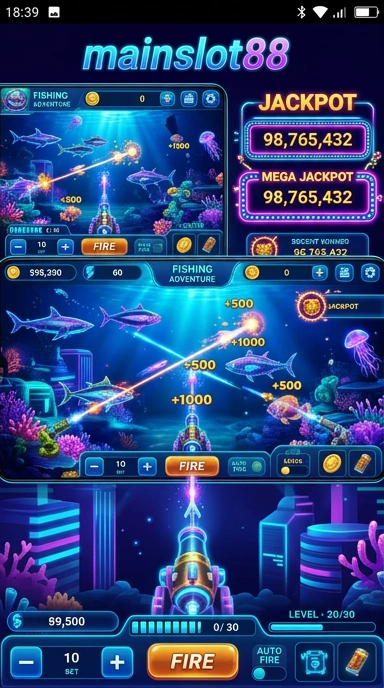 Menu pilihan aplikasi di mainslot88 yang mudah diakses.
